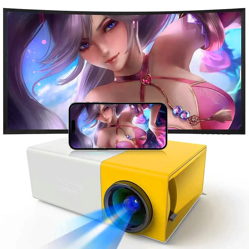 MINI PROYECTOR LED PORTÁTIL
